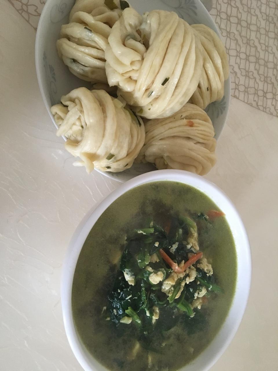 家常椒盐花卷(小视频)