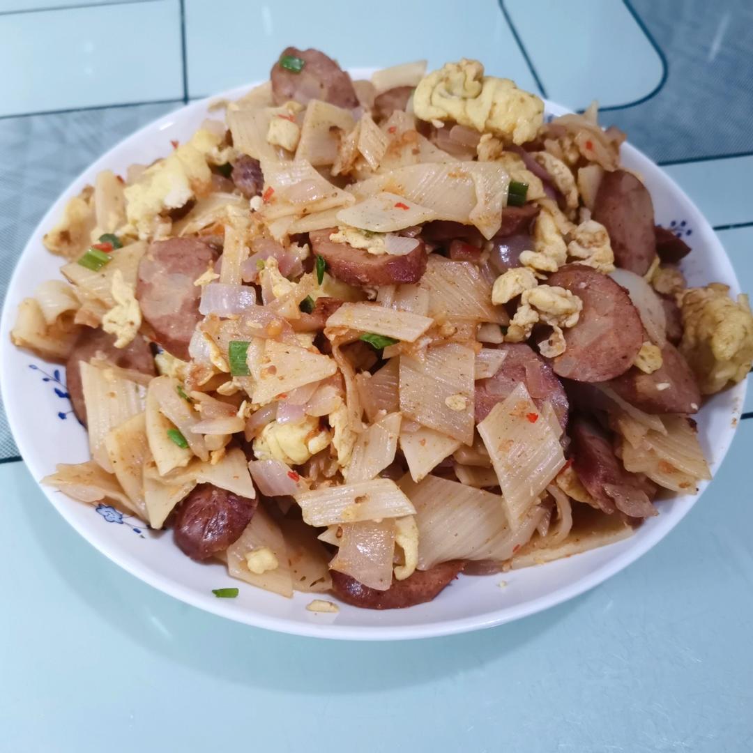 东北炒冷面