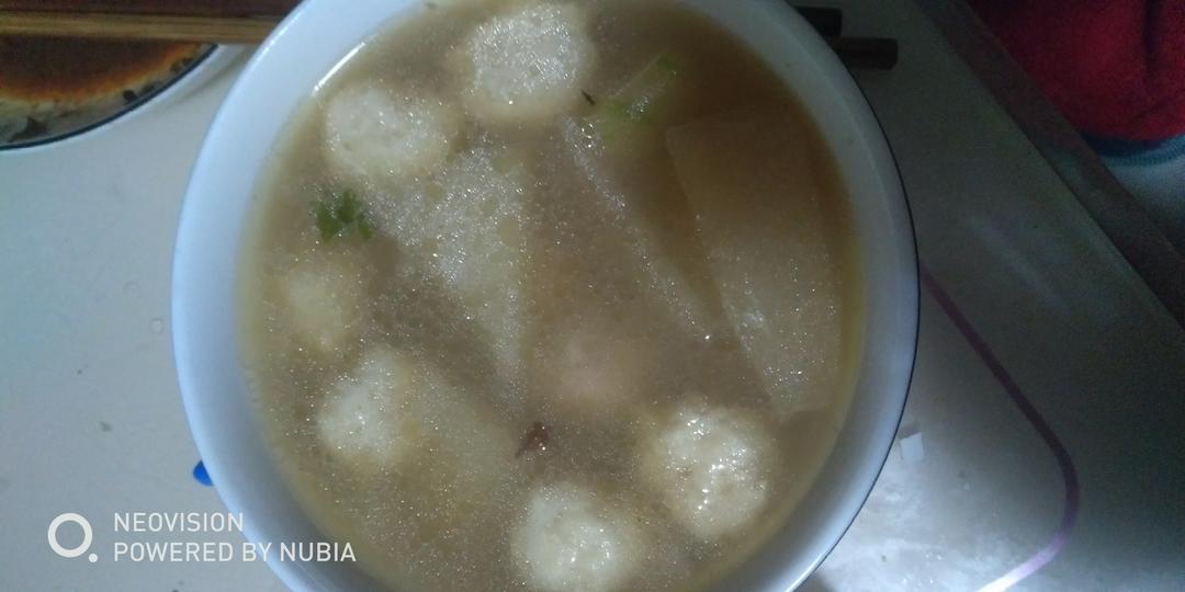 冬瓜速冻丸子汤简单