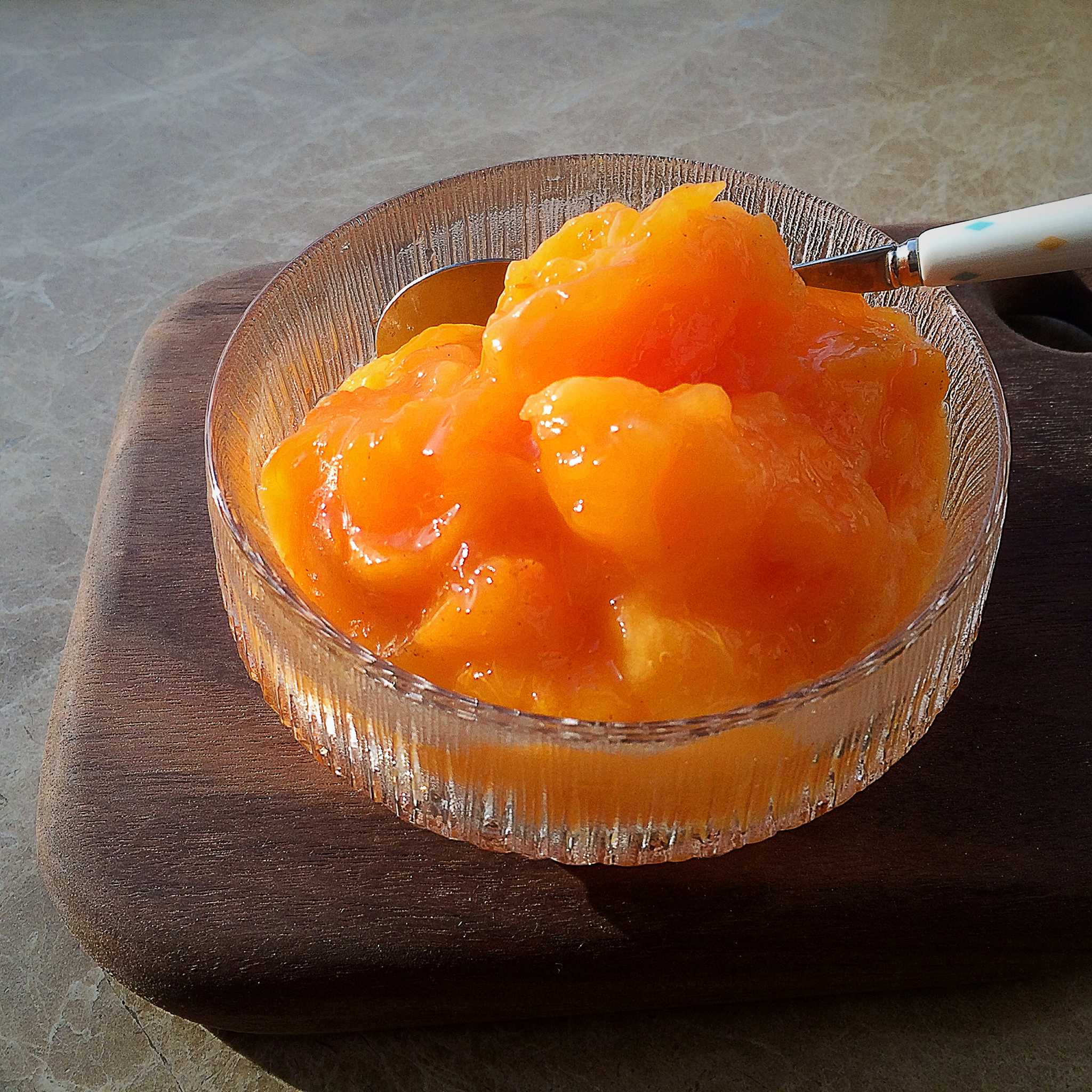 当季时令小甜品——冻柿子冰激凌
