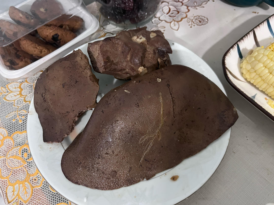 卤猪心、猪肝（卤心肝）