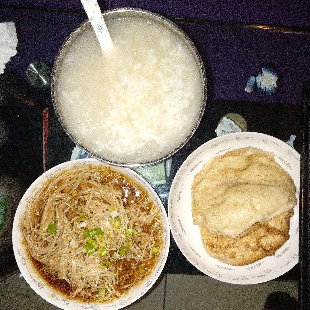 蒜蓉蒸金针菇