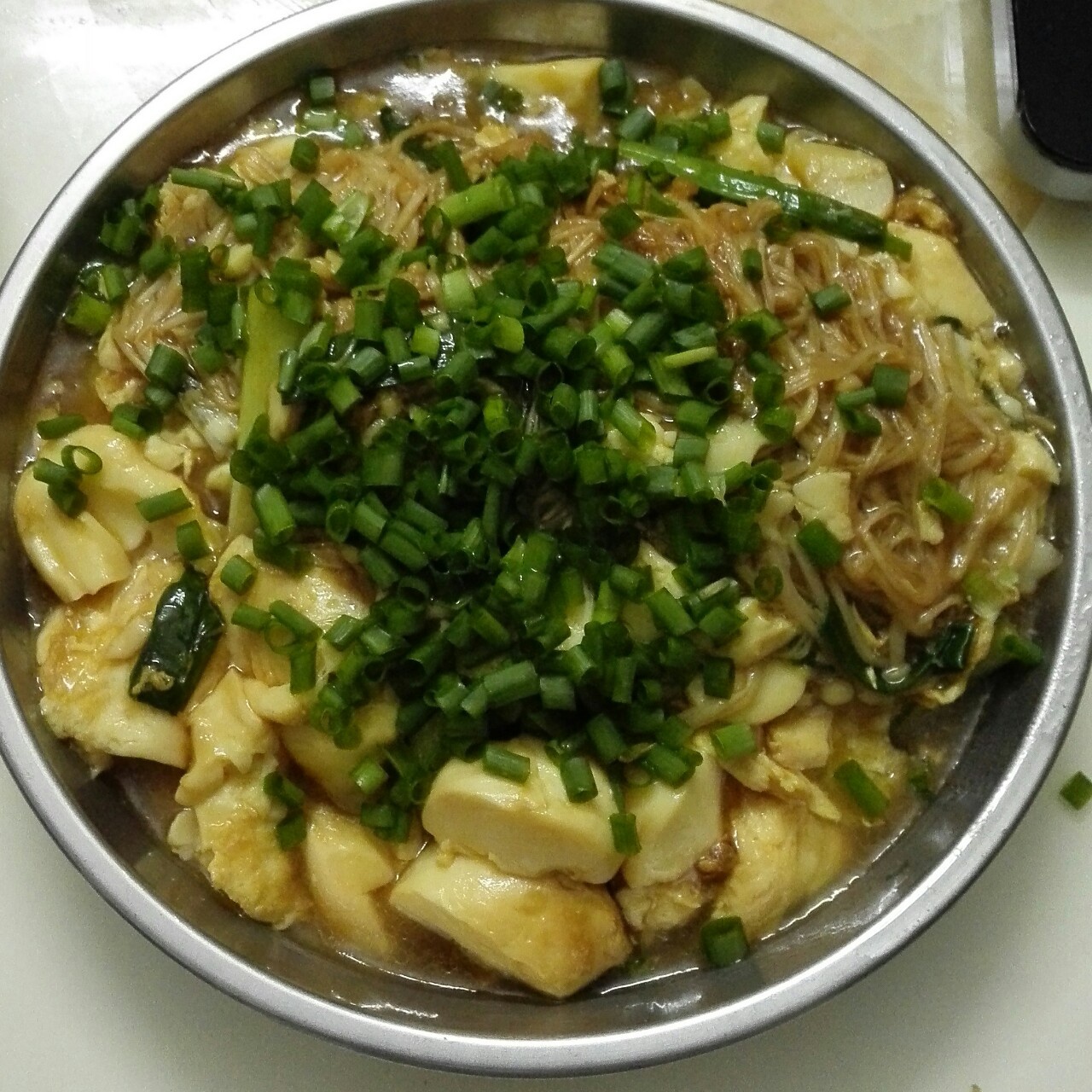 超级下饭菜--金针菇日本豆腐