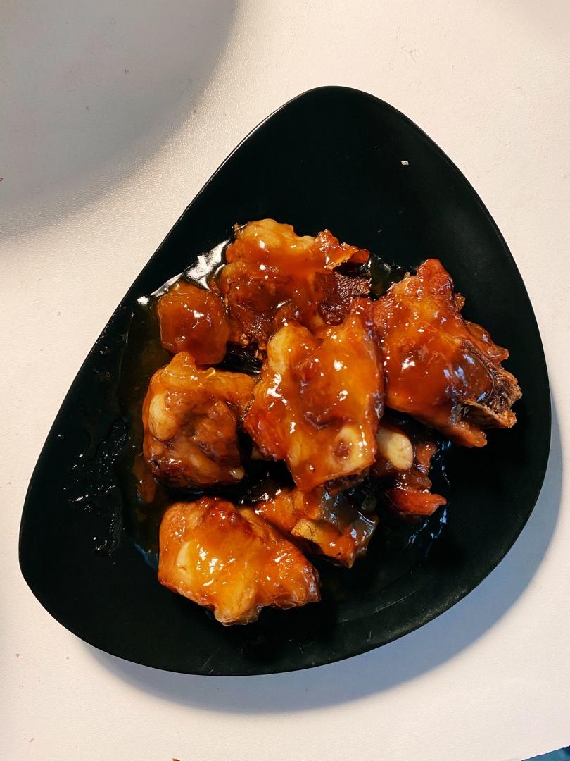 酸酸甜甜的梅子酱排骨
