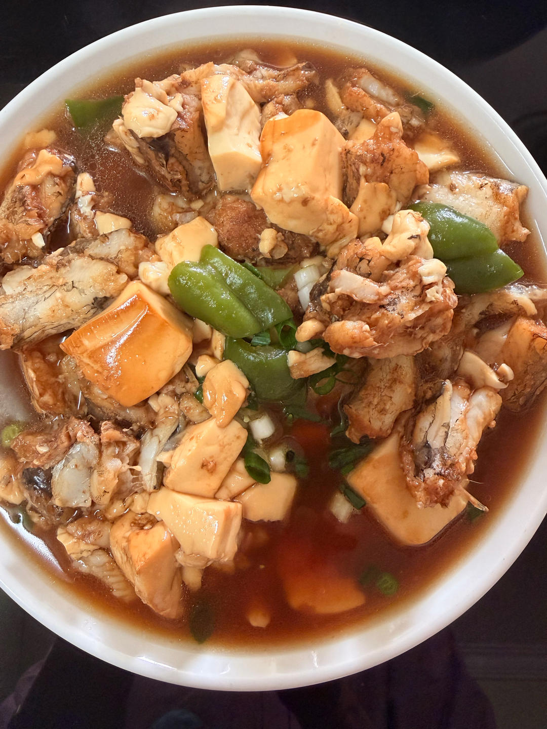 小美菜谱：豆腐鱼烧豆腐