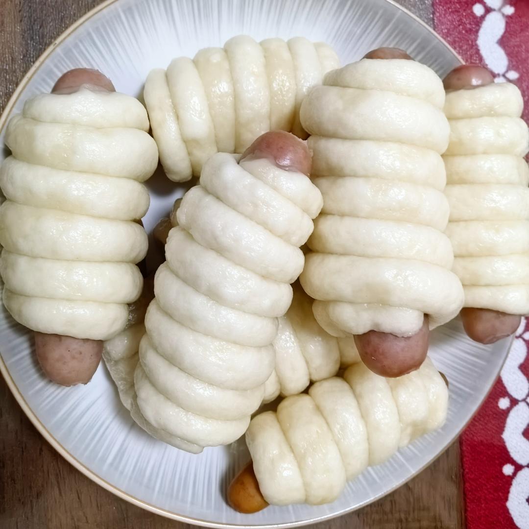 中式肠仔包无油无糖