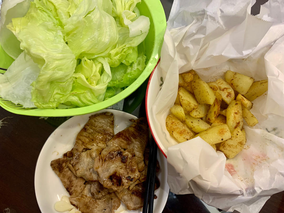 好吃到停不下来的烤土豆