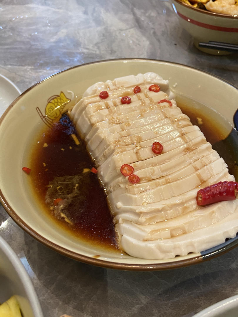 好吃的凉拌内酯豆腐