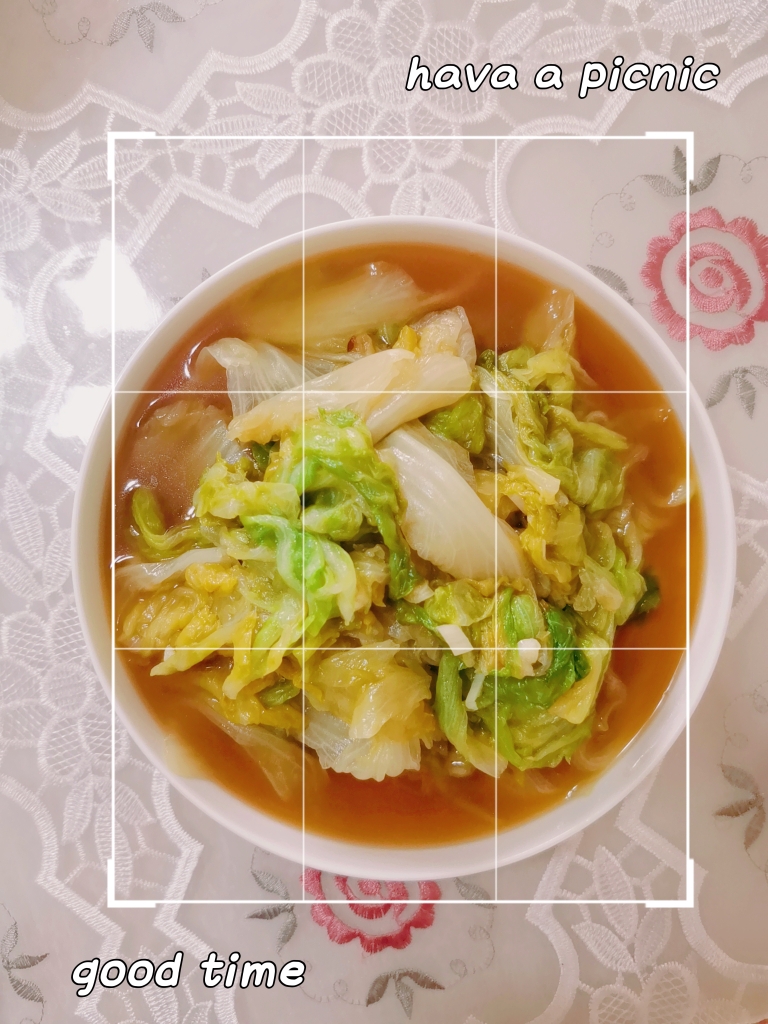 清炒圆生菜的做法 步骤2