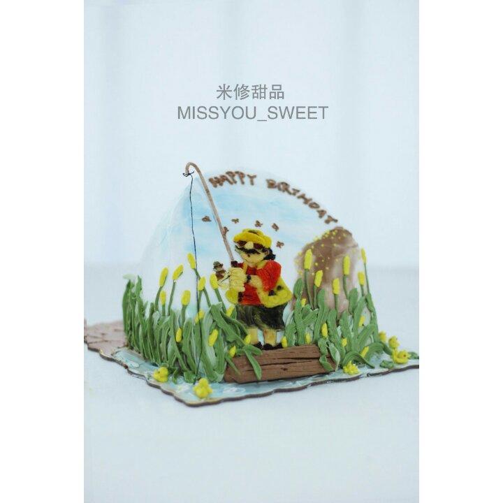 手绘蛋糕