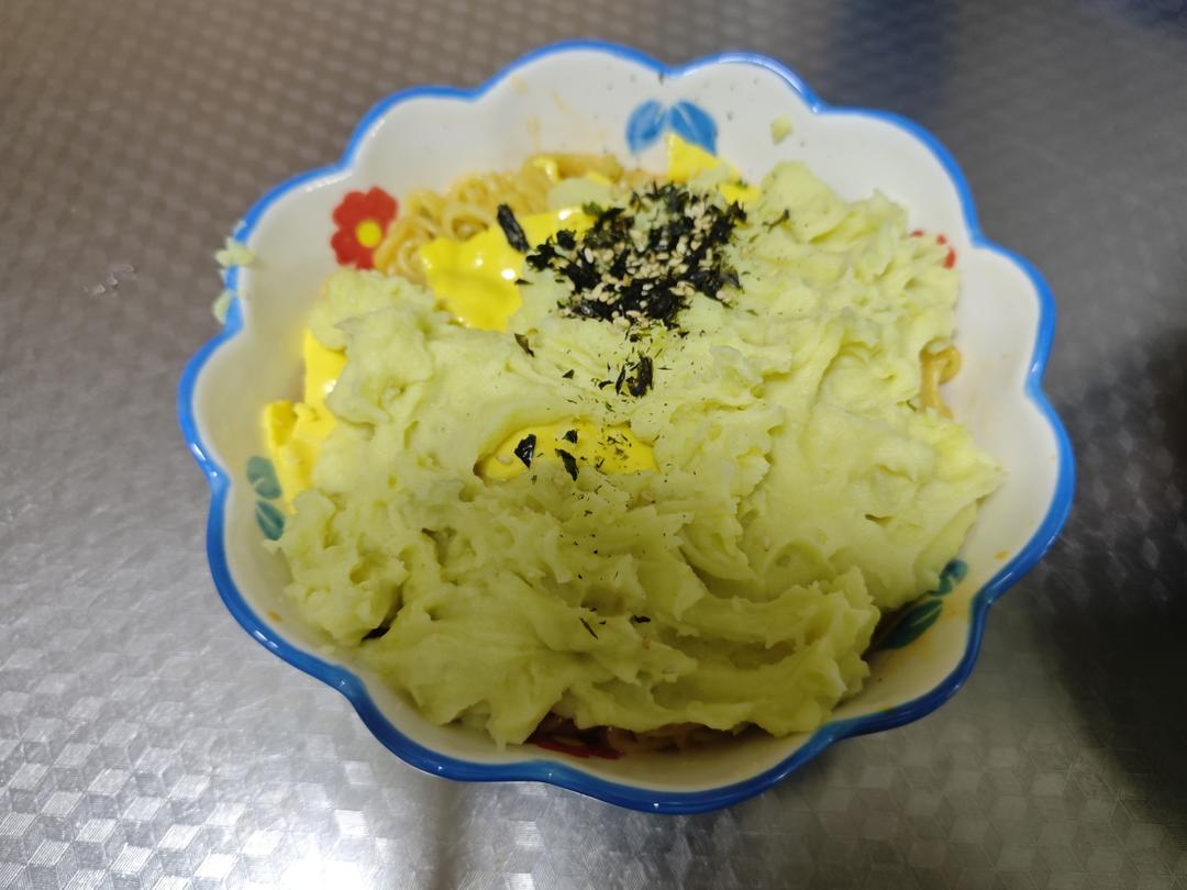 土豆泥芝士火鸡面