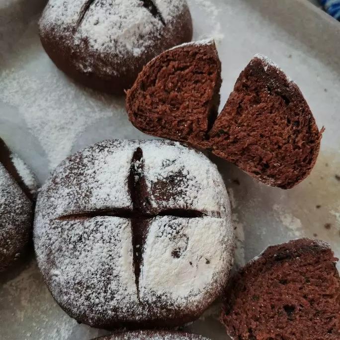 香蕉巧克力软欧