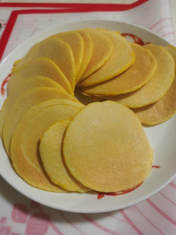 玉米面松饼，早起5分钟搞定，又软又健康