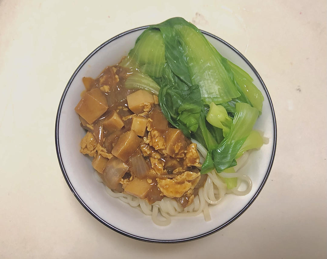 口蘑洋葱鸡蛋酱【下饭菜】