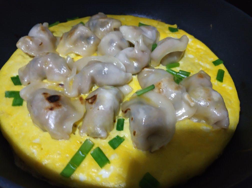 懒人快手抱蛋煎饺