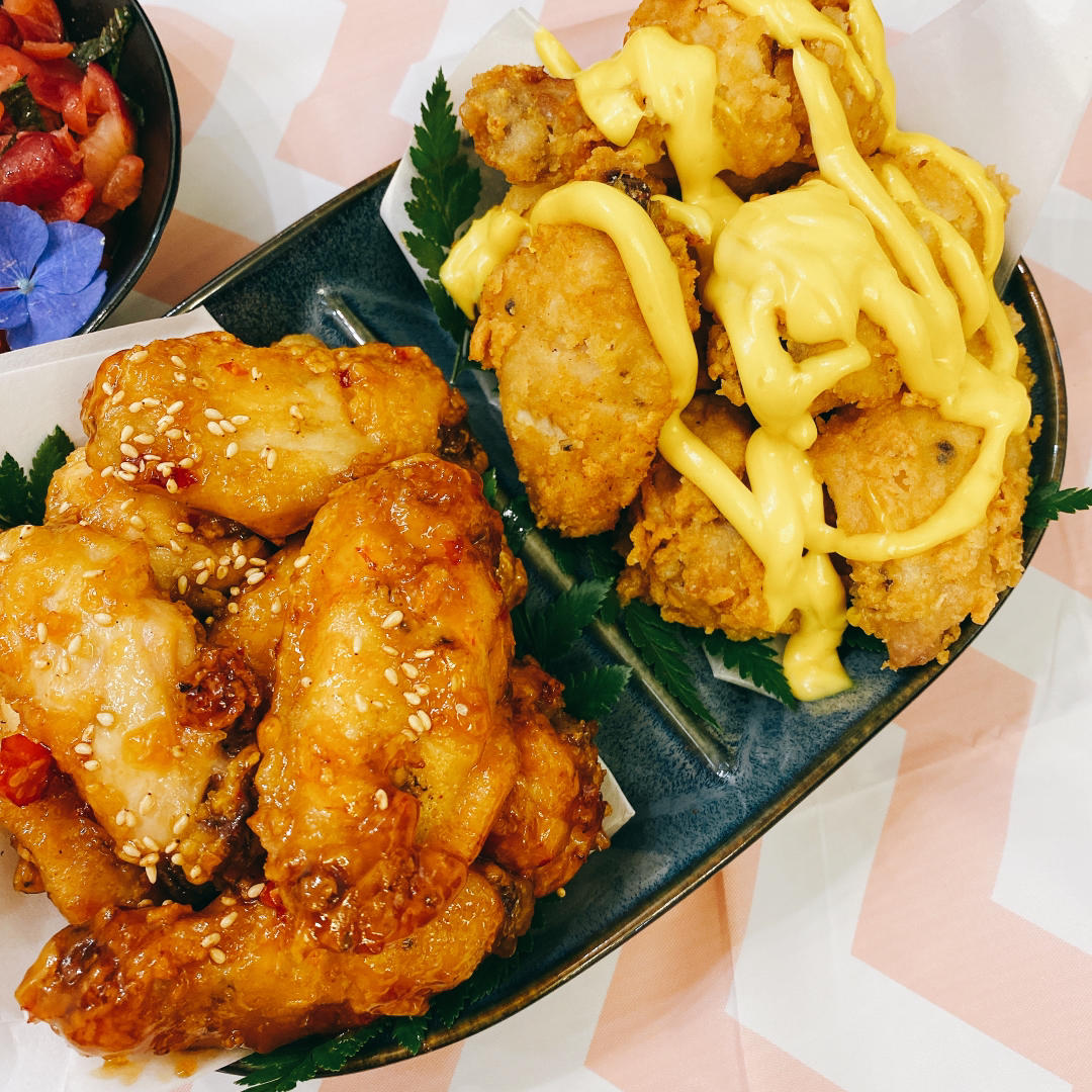 蜂蜜芥末&韩式甜辣  炸鸡
