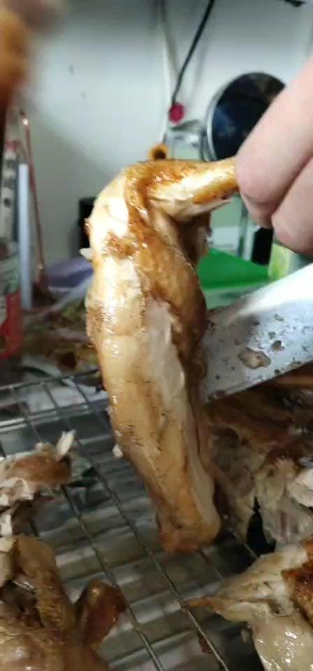 蒜香烤整鸡