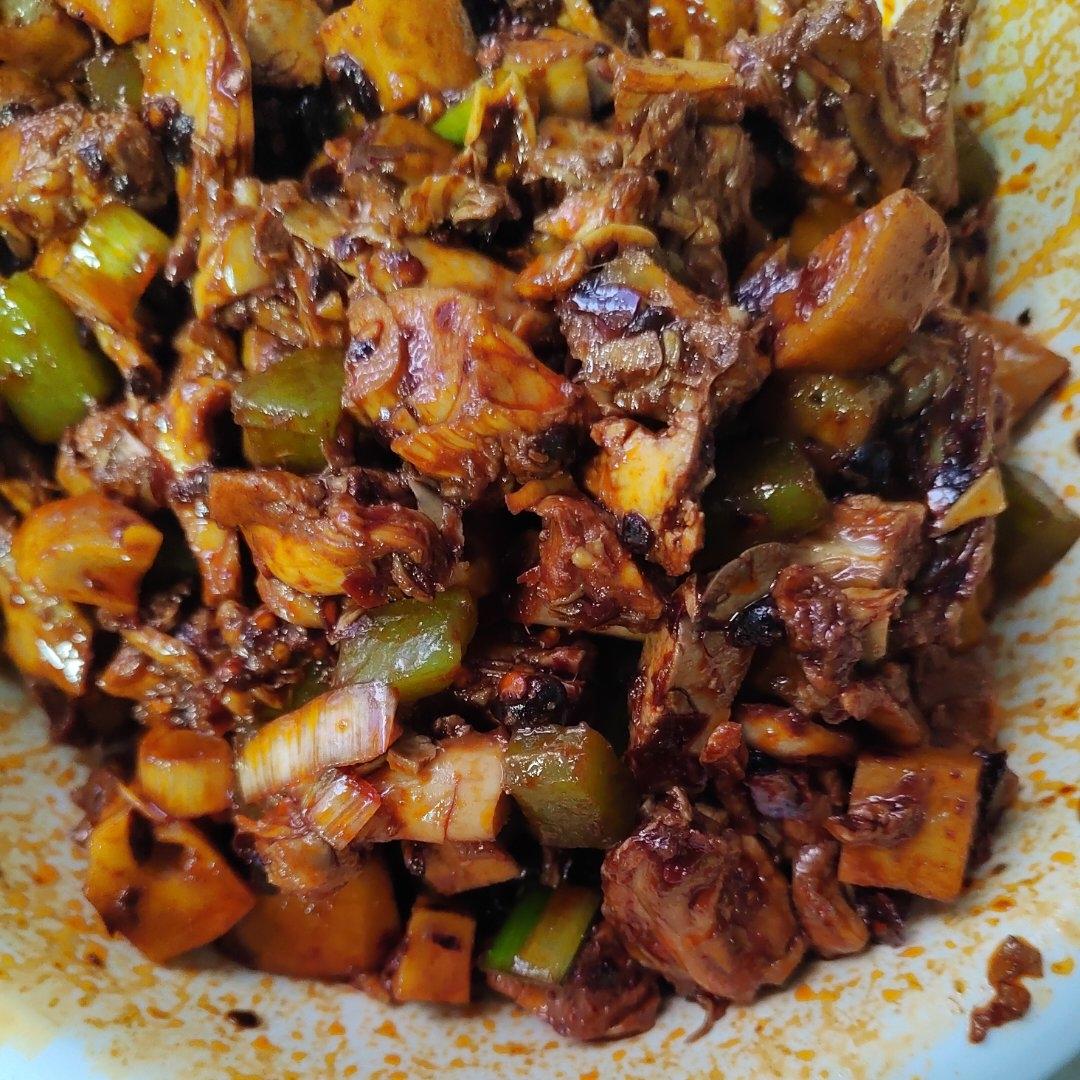 麻辣凉拌兔丁