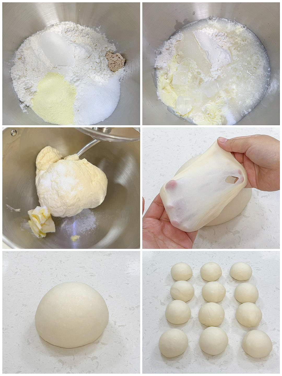 纯奶手撕吐司的做法 步骤1