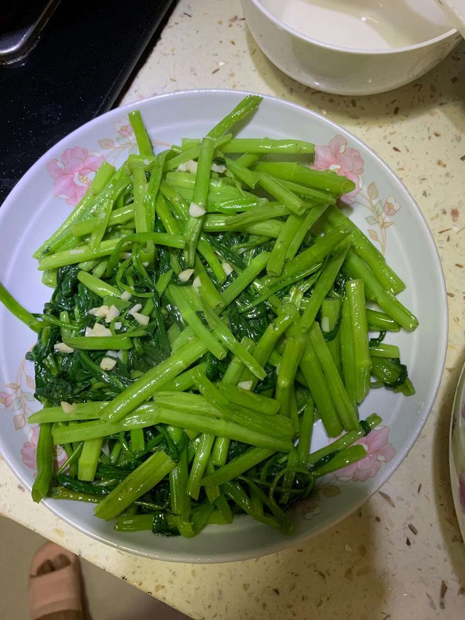蒜炒空心菜