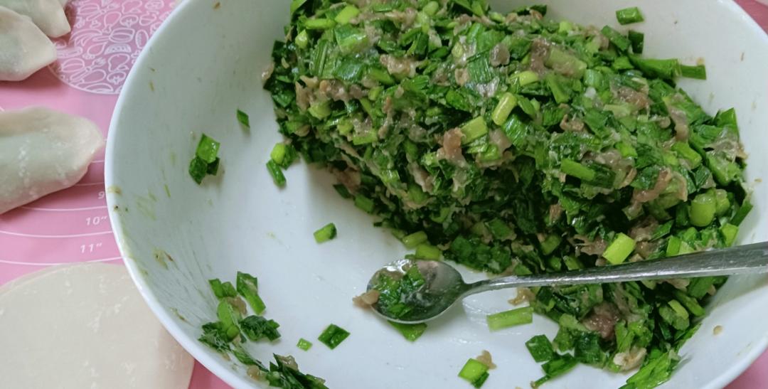 猪肉韭菜馅饺子