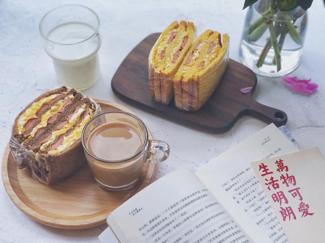 快手美味鸡蛋三明治