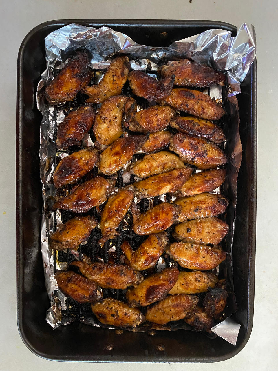 烤鸡翅（自制腌料）