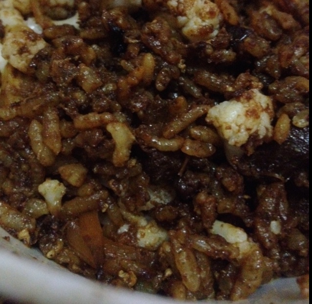 据说是 正宗酱油炒饭