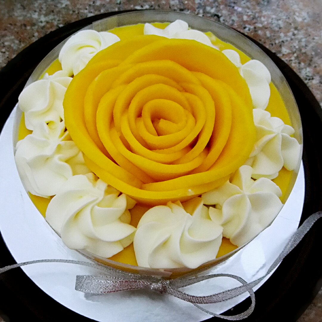 《Tinrry下午茶》教你做芒果流心慕斯（6寸配方）