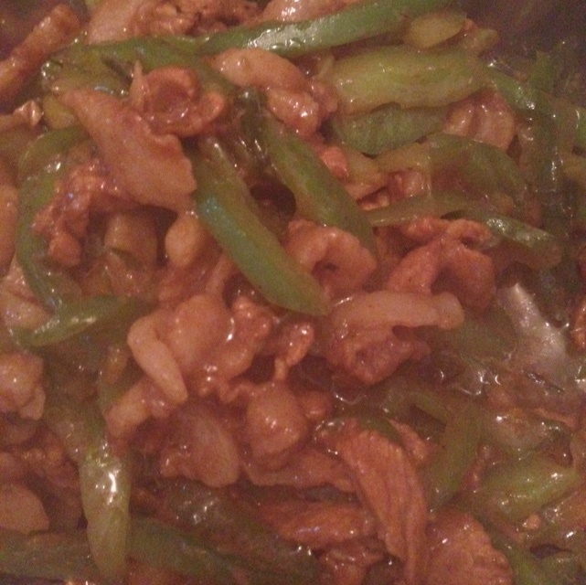 青椒肉丝