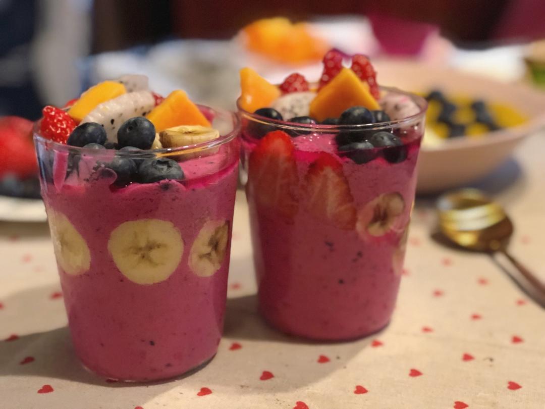 我的每天一杯花式smoothie