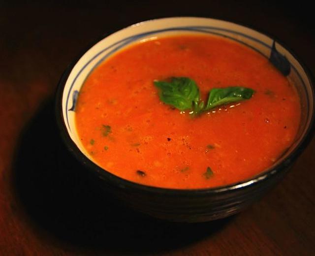烤番茄汤的做法