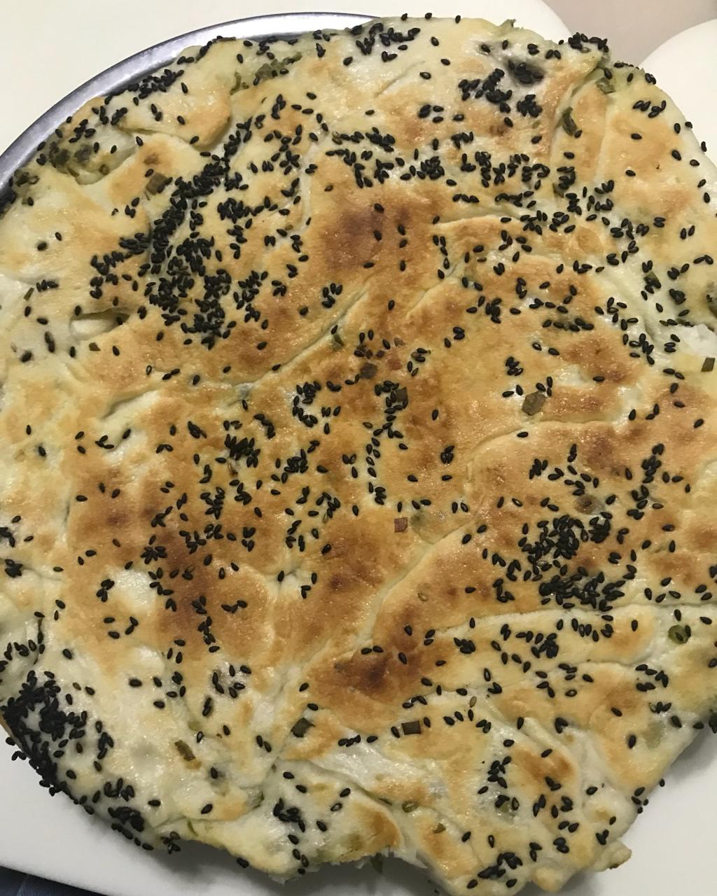 葱香发面饼