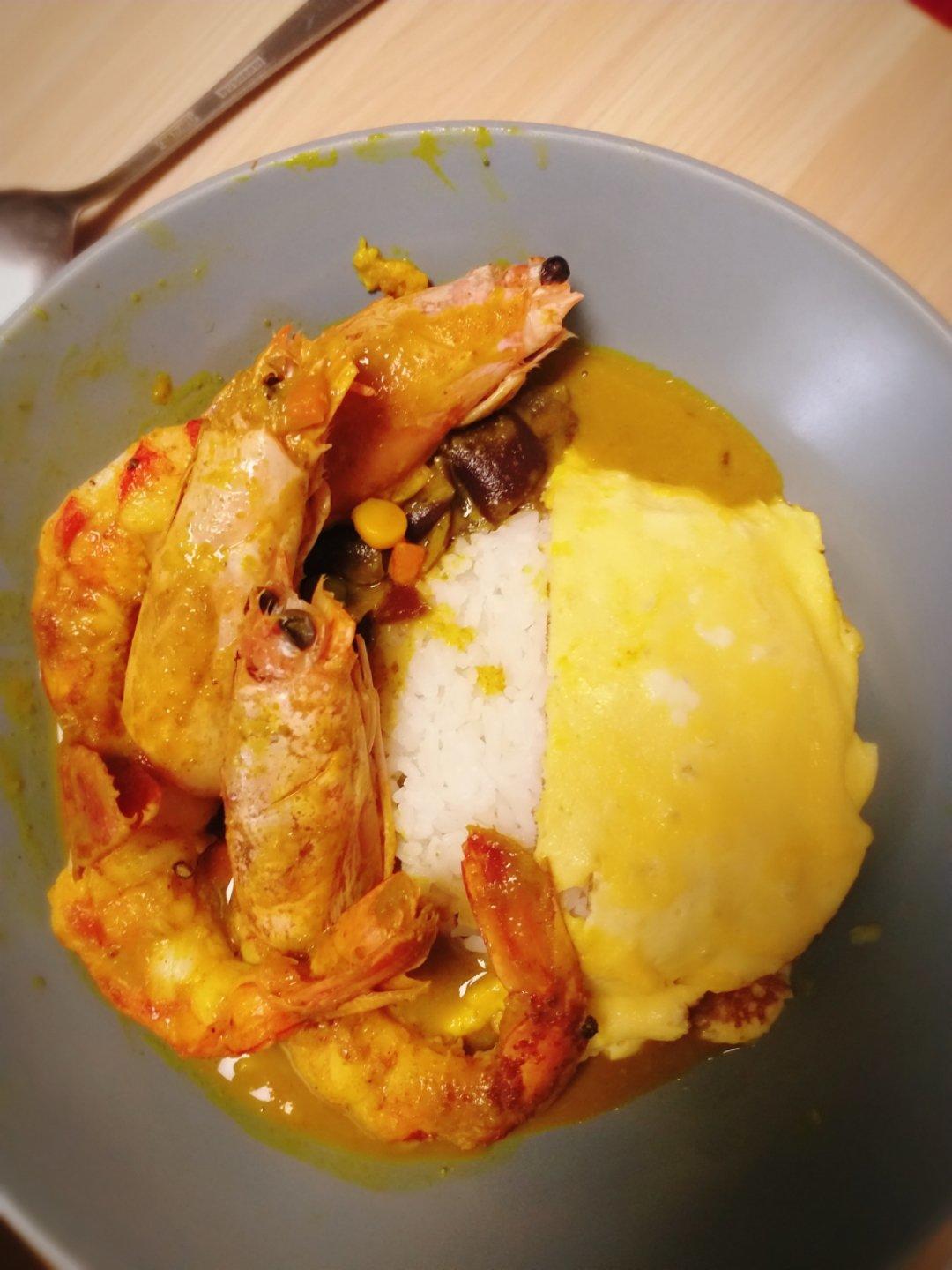 咖王牛肉咖喱蛋包饭