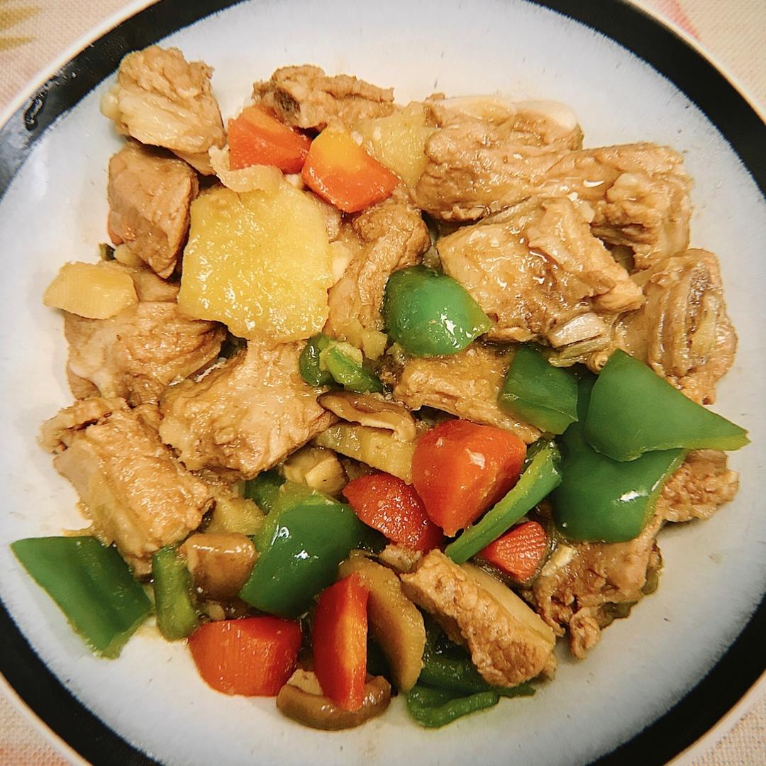 土豆炖排骨