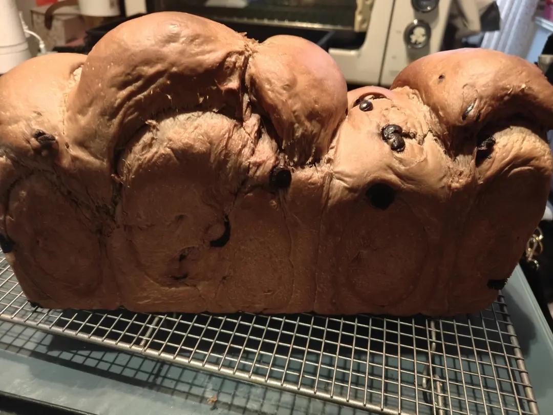 奶油巧克力吐司