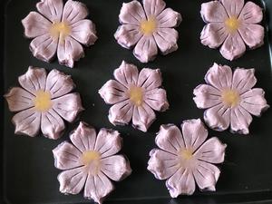 春天里～浪漫紫薯桃花酥的做法 步骤27