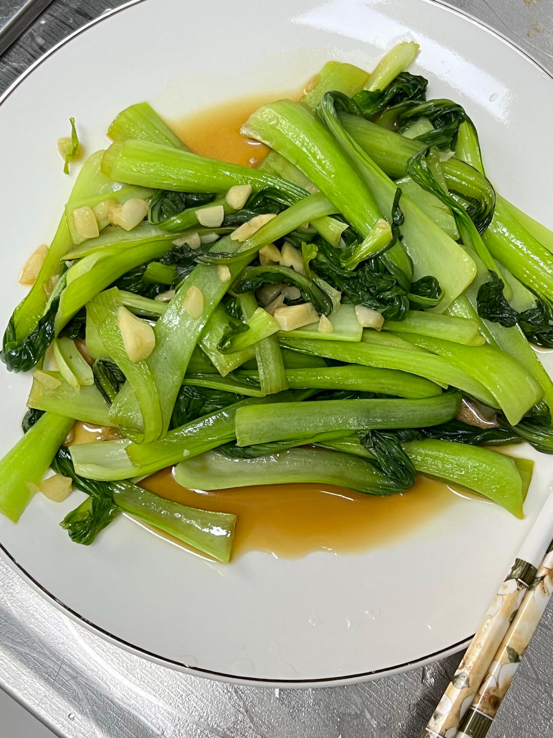 无敌简单粤式炒青菜（三分钟上桌）