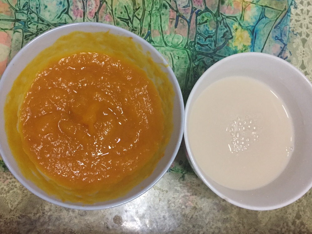 奶香🎃南瓜发糕的做法 步骤1