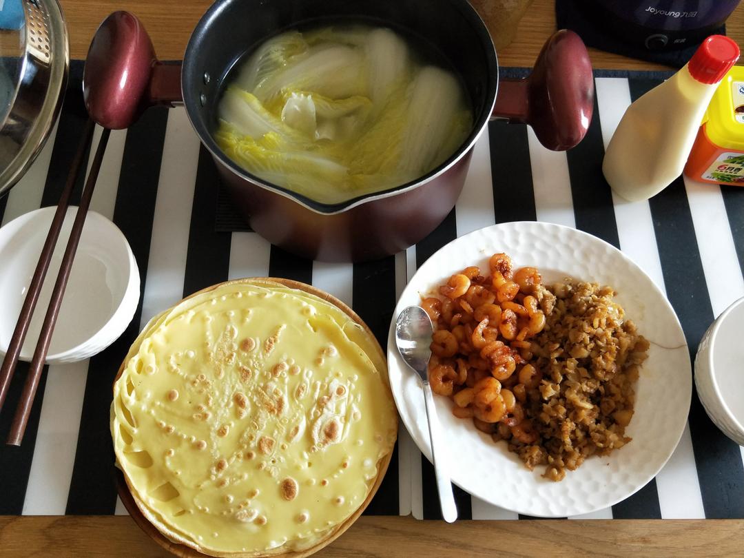 葱花蛋饼（快手营养早餐）