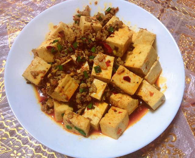 快手麻婆豆腐(火锅底料版)的做法