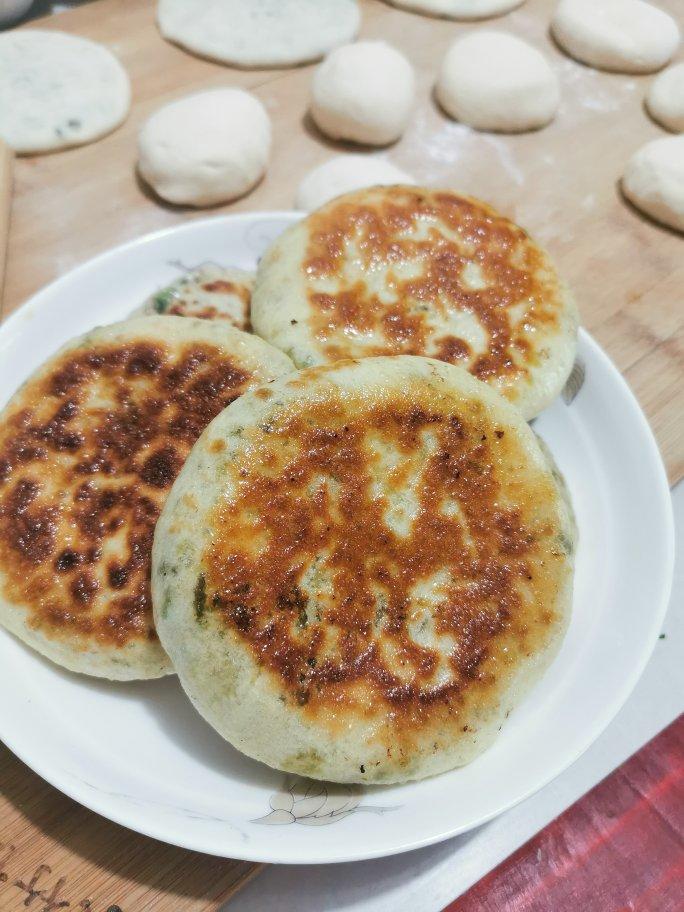 吃不够的发面韭菜饼