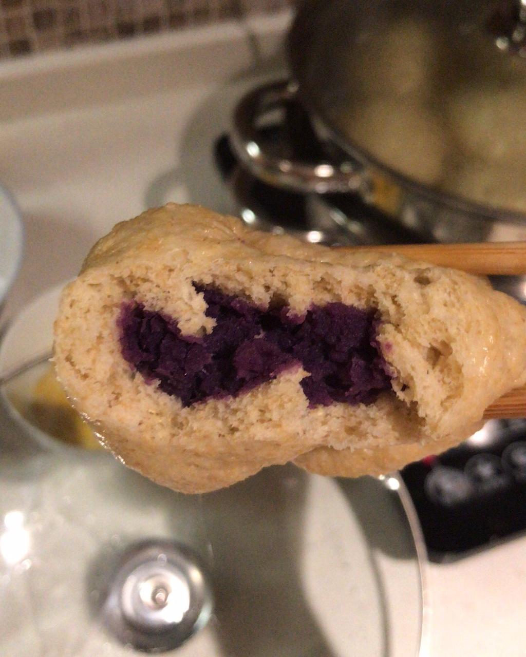 全麦紫薯包