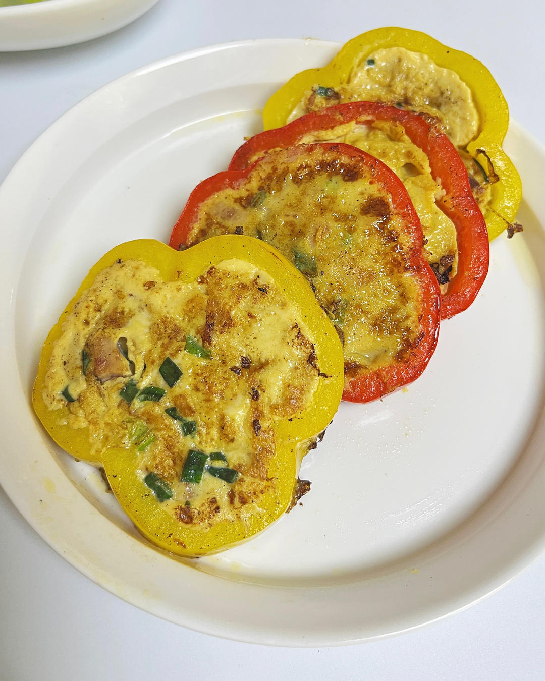 彩椒灌饼