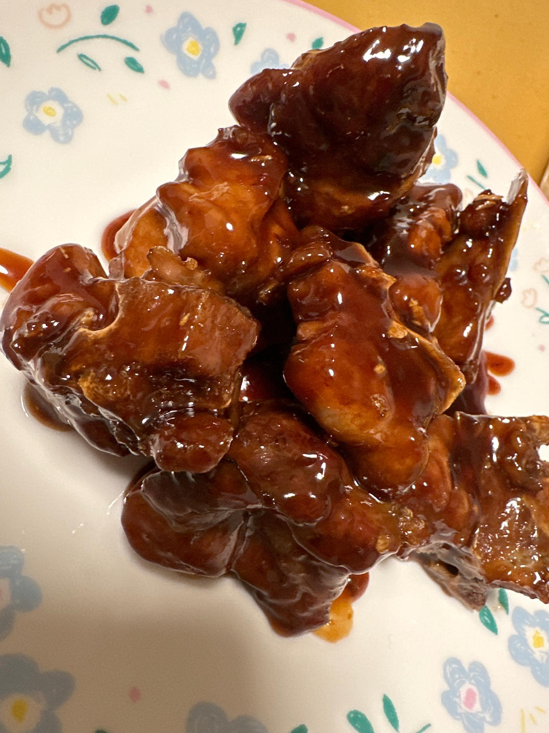 糖醋排骨/糖醋小排（不放油）（12345口诀做出正宗上海本帮）