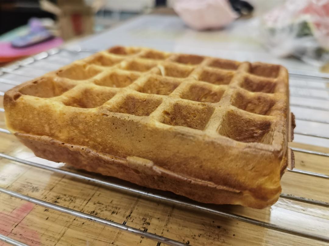 拒绝泡打粉的华夫饼方子