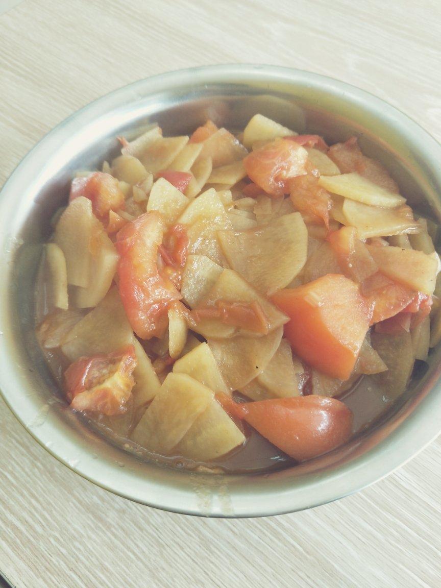 西红柿炒土豆