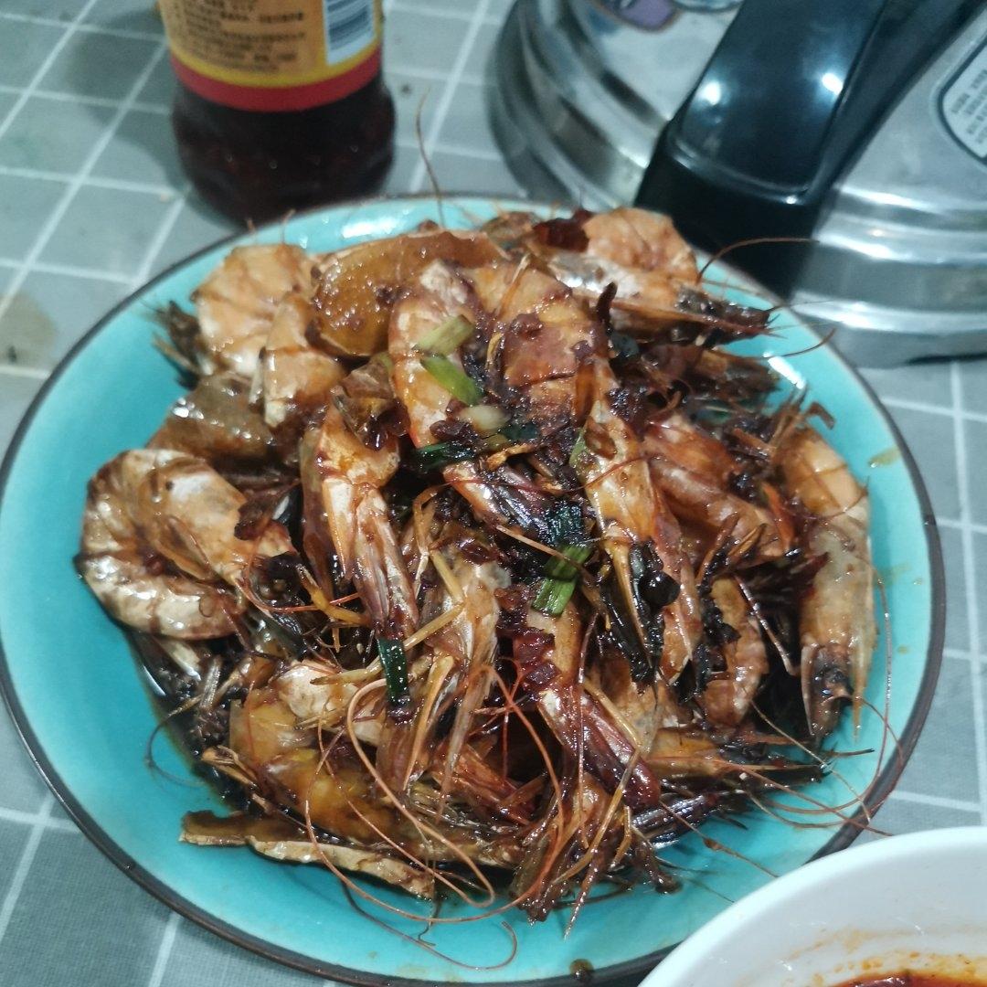 油焖大虾（超简单还好吃）