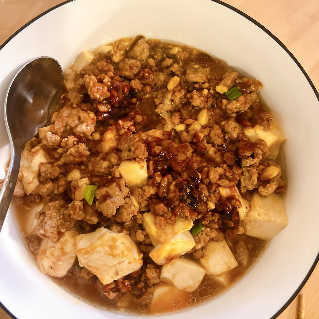 巨下饭！拌饭超好吃的肉末豆腐！做法简单零失败~