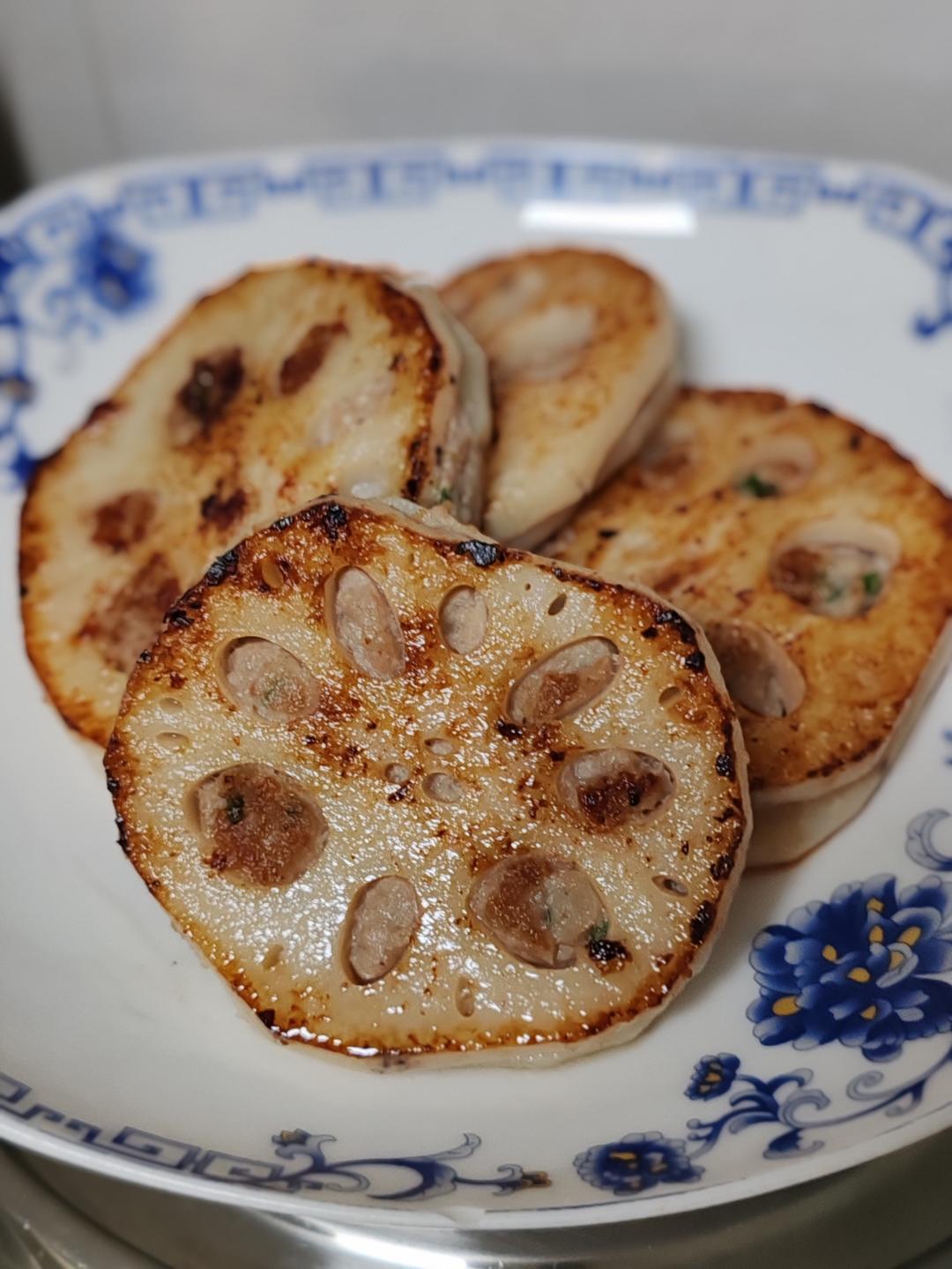 香煎藕盒（无面糊版）